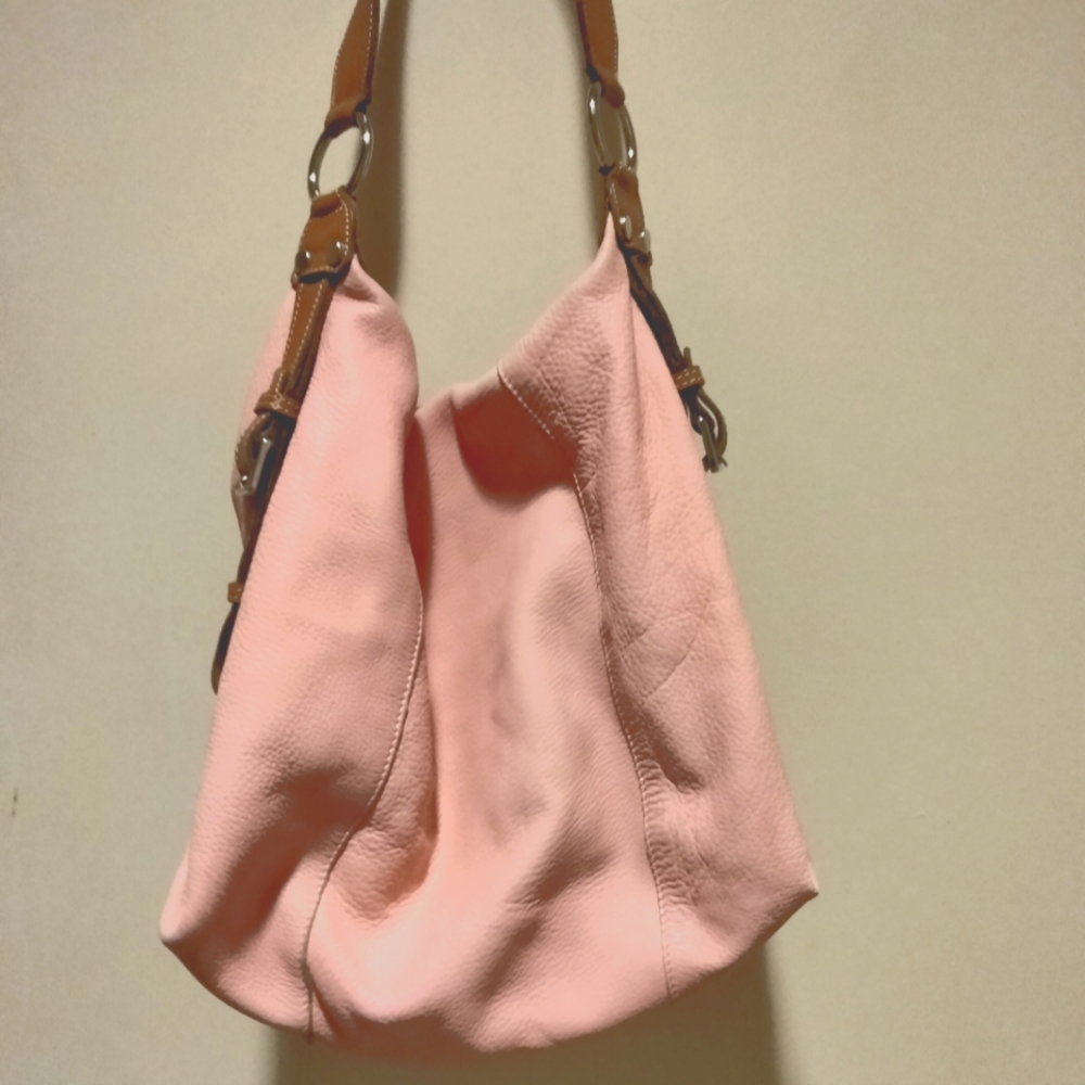 😍🔥ON SALE TODAY ONLY!!💖RARE💖 JACONO Parma Pink Italian Leather Bag